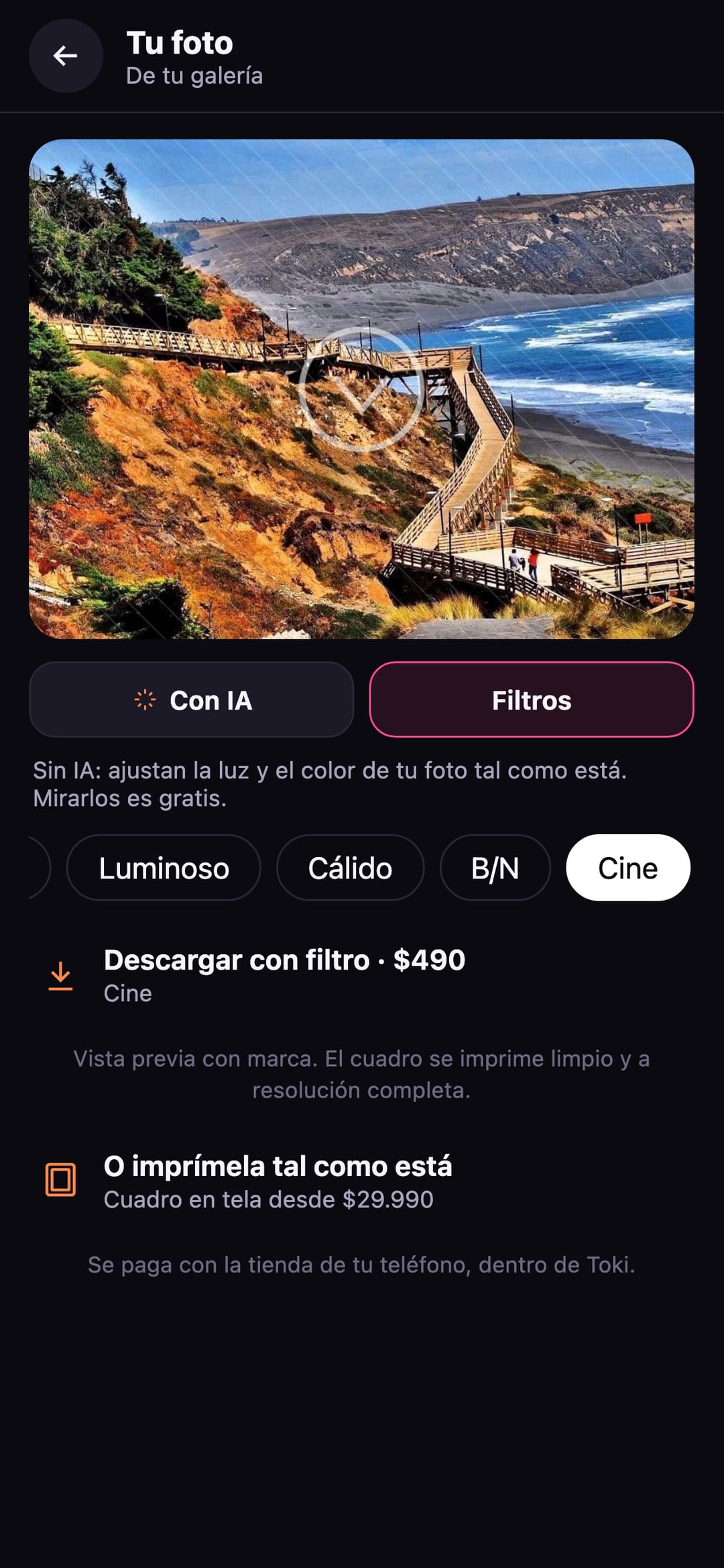 Captura 4 de 5 de Foto Trama